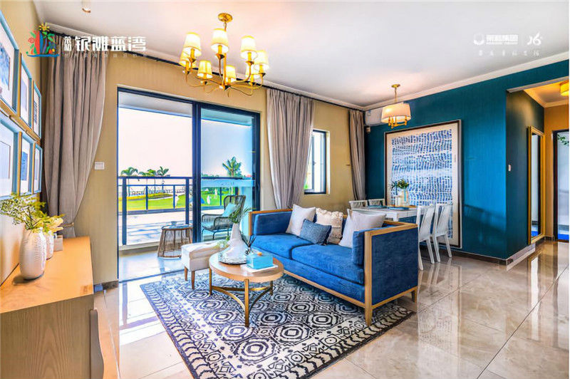 榮和銀灘藍灣樣板房實景圖