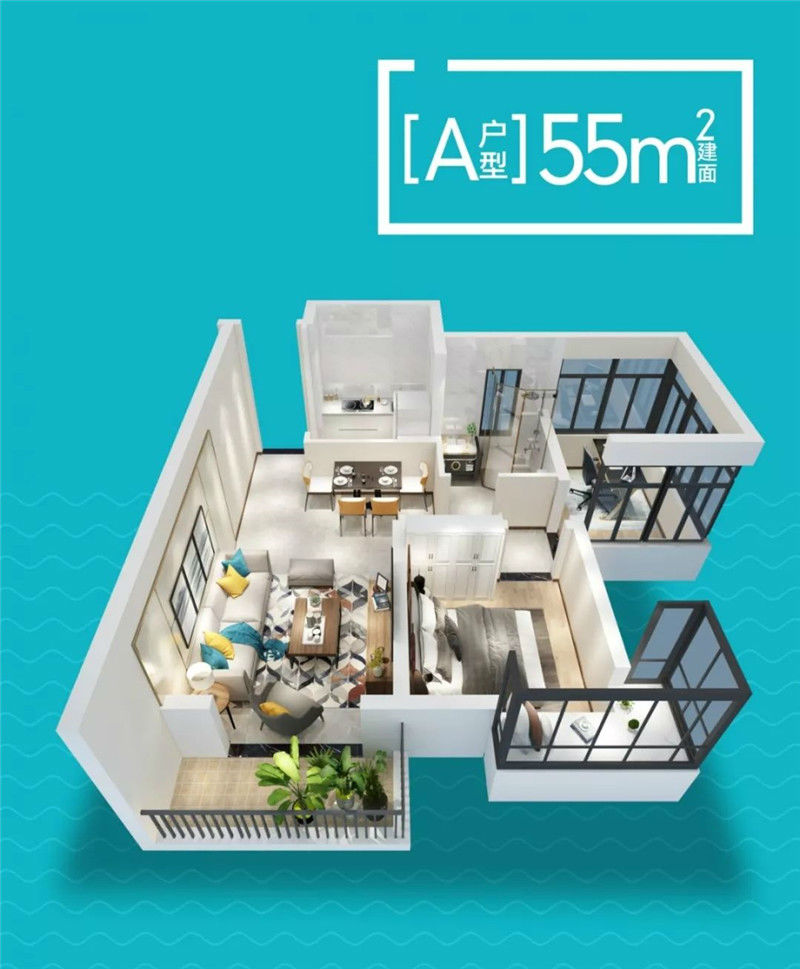 榮和銀灘藍灣戶型